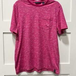 Perry Ellis Fuchsia Short Sleeve Tee